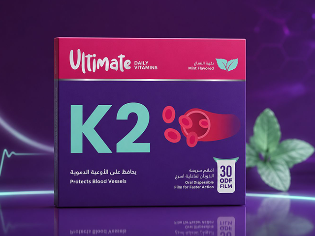 Ultimate Daily Vitamins K2 oral dispersible film, mint flavored